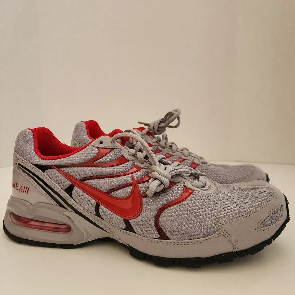 Nike Men's Air Men's Max Torch 4, Atmosphere Grey/University Red-Black, 11.5
